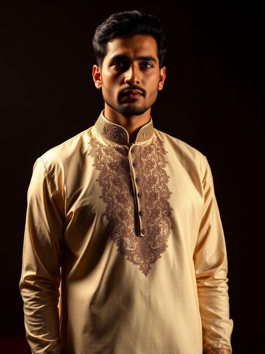 Koti Kurta for men at The Ethnic Vaarso, Ahmedabad
